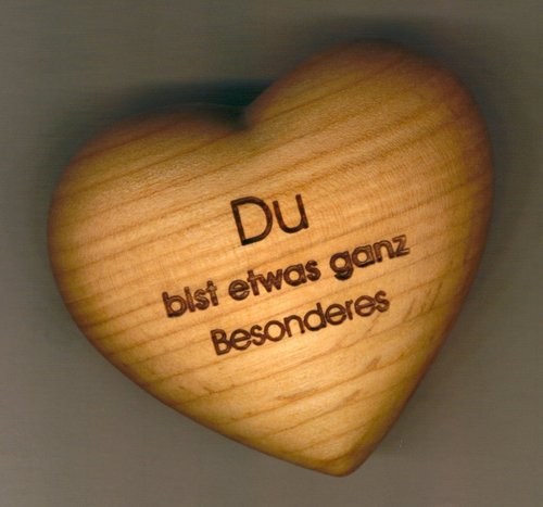 Du bist etwas ganz Besonderes (Herzworte)