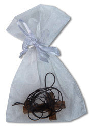 Uljö Olivenholz Kette - Handgearbeiteter Anhänger Aus Israel An Braunem Band 72cm