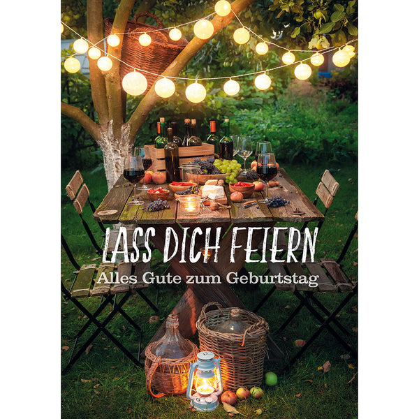 Lass Dich Feiern Geburtstag