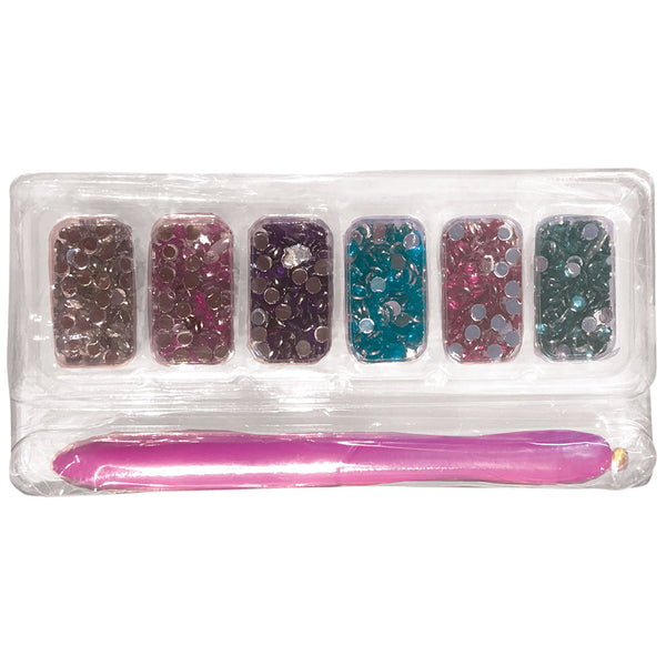 Diamond Painting Magnet Positionierer - 6-teiliges Set Für Runde & Eckige Steine