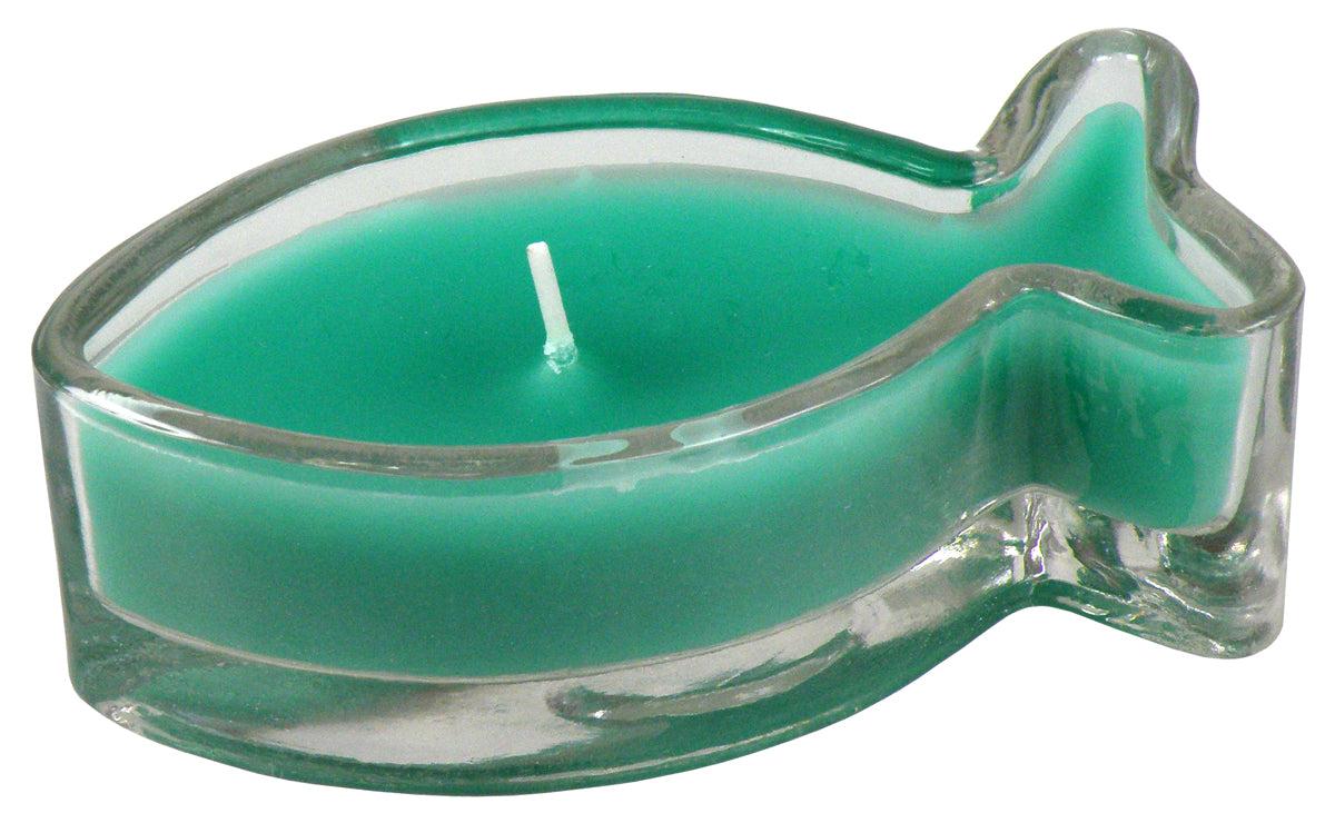 Kerzenglas - Fisch (9,5 cm