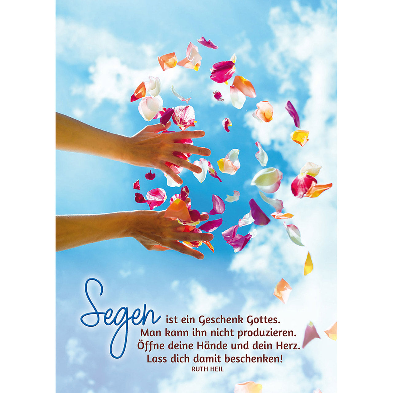 gottes guter segen ist wie ein großes zelt Segen ist ein Geschenk Gottes (12 Postkarten)