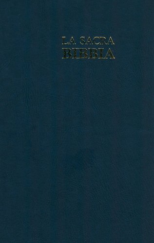 La Sacra Bibbia - Nuova Diodati - Hardcover Blau